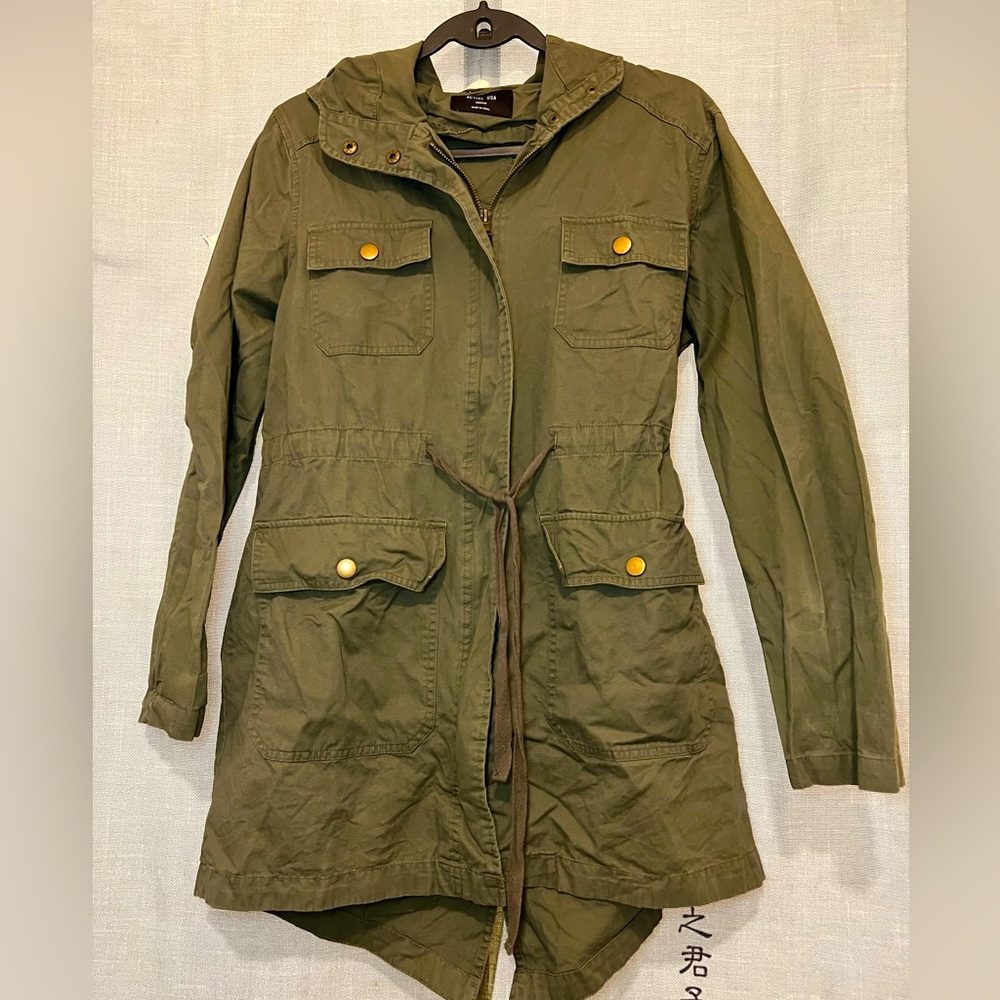 Green Active Multi-Pocket Coat 💚✨
